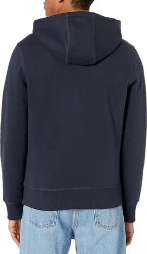 Vista 3 de Tienda Essentials - Sudadera con capucha de vellón y cremallera completa, para hombre
