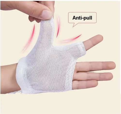 Vista 2 de Baby Stop Thumb Chuping Kids Finger Guard Stop Infant Finger Chuping(L)