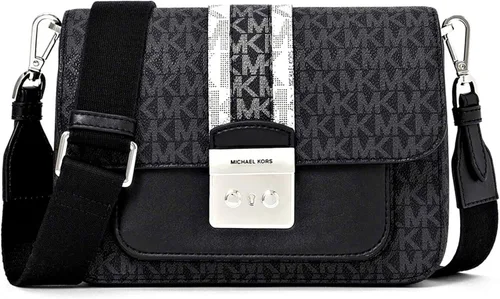 Vista 2 de Michael Kors Sloan Medium Flap Messenger Stripe