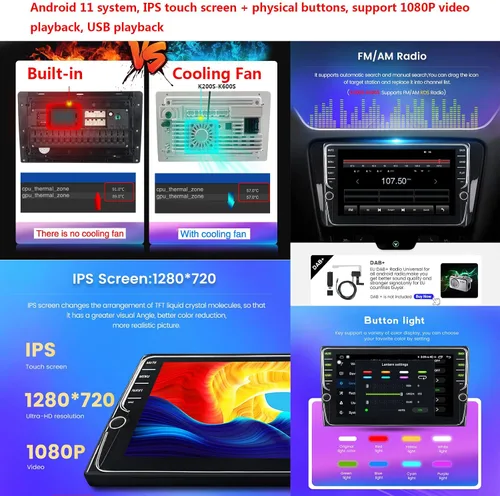 Vista 7 de Radio de 9 pulgadas doble DIN estéreo para coche BMW Serie 1 E81 E82 E87 E88 2008-2012 en Dash Navegación GPS Unidad principal Android Reproductor