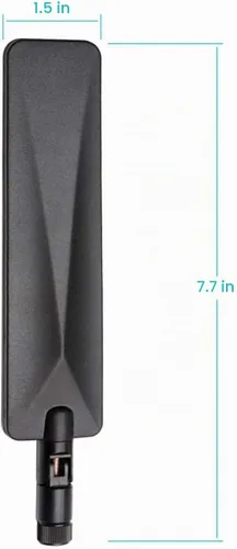 Vista 4 de Bingfu 4G LTE Antena para cámara de sendero celular 9dBi RP-SMA macho (paquete de 4) Compatible con Spypoint Link Micro Solar EVO Link S para caza