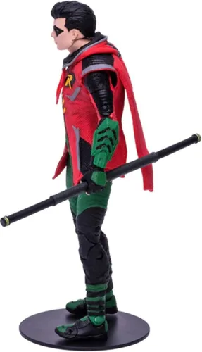 Vista 2 de McFarlane Toys DC Multiverse Robin (Gotham Knights) Figura de acción de 7 pulgadas con accesorios