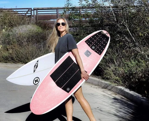 Vista 5 de SYMPL Almohadilla de tracción para tabla de surf, almohadilla de 3 piezas para surf, skimboarding, agarre máximo, adhesivo 3M, compatible con tablas