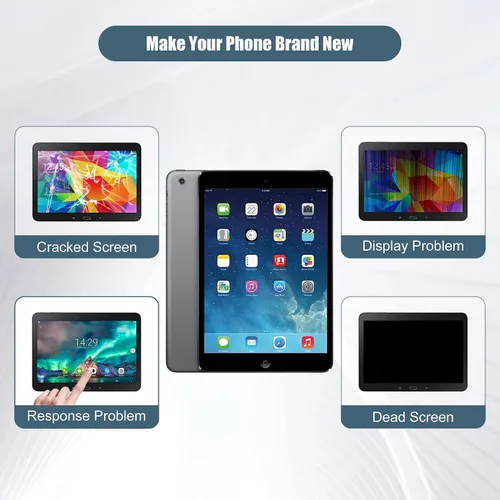 Vista 5 de Pantalla digital LCD compatible con iPad mini 5 A2126 A2124 A2133 7.9 "pantalla LCD táctil Asamblea con herramientas