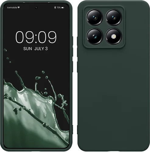 Vista 52 de kwmobile Funda compatible con Xiaomi Redmi Note 9S / 9 Pro / 9 Pro Max - Funda protectora de silicona TPU suave y delgada - Negro mate