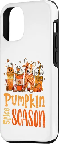 Vista 2 de Funda para iPhone 14 Happy Pumpkin Spice Season Coffee Latte Otoño Temporada de Otoño