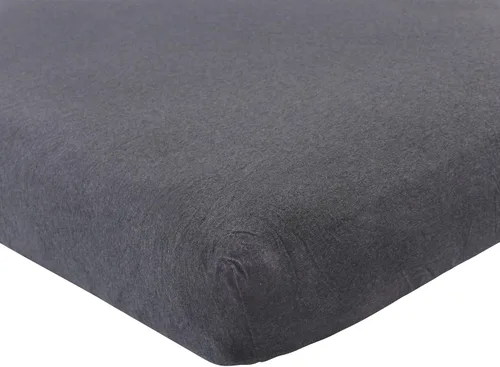 Vista 54 de Hudson Baby Sábana bajera ajustable unisex de algodón para cuna, avión, talla única