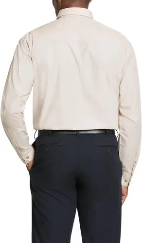 Vista 2 de Kenneth Cole Camisa de vestir para hombre, ajuste regular, color liso