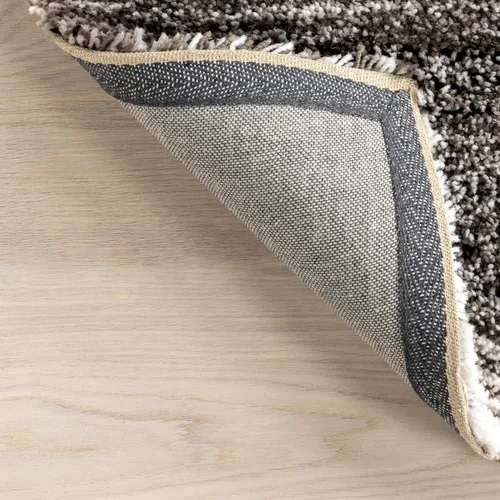 Vista 7 de nuLOOM - Alfombra Classie, tejida a mano (2 pies 6 pulgadas x 10 pies), color gris