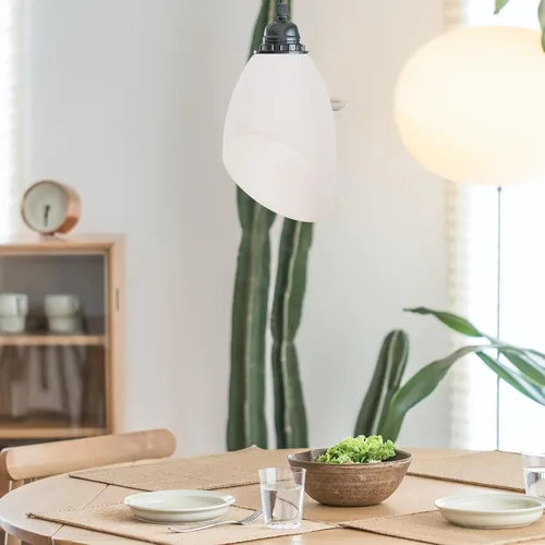 Vista 5 de VANZACK Pantalla de herradura, pantalla de plástico de repuesto para lámpara blanca, cubierta de luz para lámpara de pie, luz de dormitorio, 4 piezas