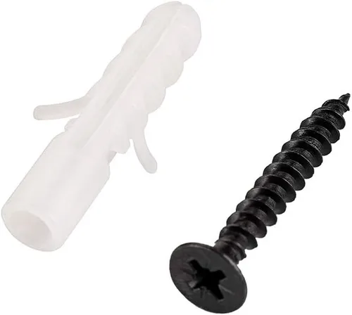 Vista 7 de Sumnacon Barra de ropa industrial de 15.3 pulgadas, perchero de hierro rústico con tornillos, resistente soporte para ropa de tubería