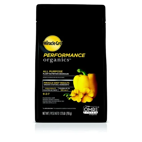 Vista 13 de Miracle-Gro Performance Organics - Gránulos de nutrición vegetal multiusos, 1 libra Botella agitadora, orgánica y multiusos para verduras, flores