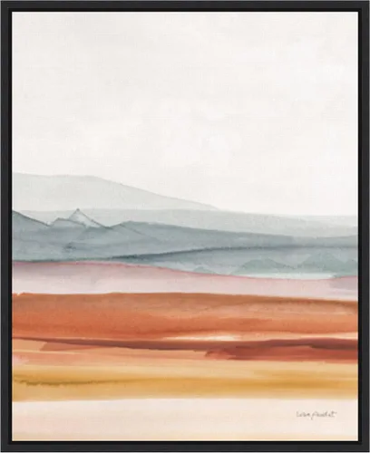 Vista 11 de Amanti Art Lienzo enmarcado para pared, 28 x 23 pulgadas, Sierra Hills 03 por Lisa Audit, lienzo enmarcado para pared, arte abstracto, decoración