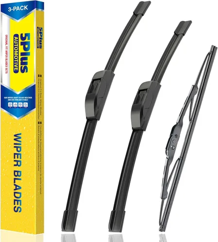 Vista 18 de 3 limpiaparabrisas de repuesto de 26/21/12 pulgadas para Acura MDX 2013 2012 2011 2010 2009 2008 2007, 26 pulgadas + 21 pulgadas