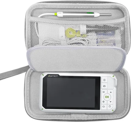 Vista 5 de Anykit - Estuche de transporte para otoscopio digital, funda rígida de gran capacidad