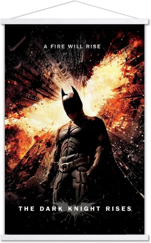 Vista 14 de DC Comics Movie The Dark Knight Rises - Póster de pared de una hoja, 34 pulgadas de largo x 22.4 pulgadas de ancho, versión premium sin marco