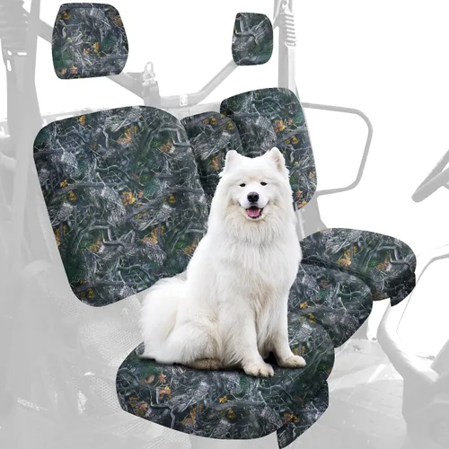 Vista 9 de StarknightMT UTV Defender Funda de asiento – Fundas de asiento impermeables a prueba de polvo compatibles con Can Am Defender DPS MAX 6X6 PRO
