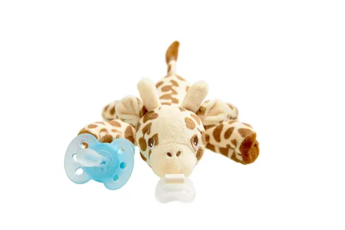 Vista 22 de Philips AVENT Soothie Snuggle Portachupetes con Chupete Desmontable, 0m+, Elefante, SCF347/03- 1 Unidad (Paquete de 1)