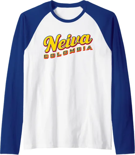 Vista 7 de Camiseta de béisbol raglán Neiva Colombia