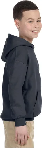 Vista 4 de Sudadera con capucha Gildan G185Heavy Blend para adulto., xs, Carbón
