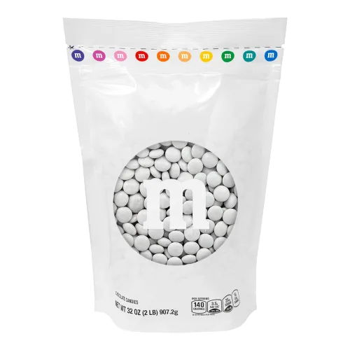 Vista 21 de M&M's - Bolsa de dulces de un solo color, de chocolate con leche, a granel.