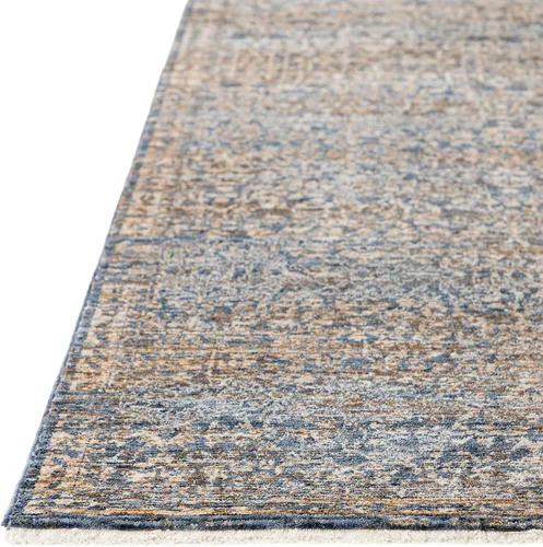 Vista 5 de Dalyn Rugs Yarra YA2 - Alfombra rectangular suave azul de 1 pies 8 pulgadas x 2 pies 6 pulgadas, fácil de limpiar, no se desprende, para dormitorio