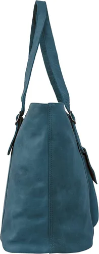 Vista 5 de Bolso de hombro con asa superior para mujer