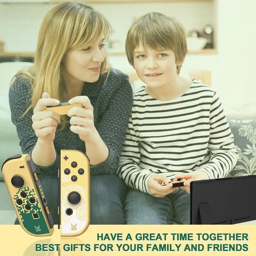 Vista 4 de SWTOTK Go2fun Joypads Controller Compatible with Nintendo Switch,Replacement LR Joypad Controllers with Dual Vibration,Support Wake-upMotion