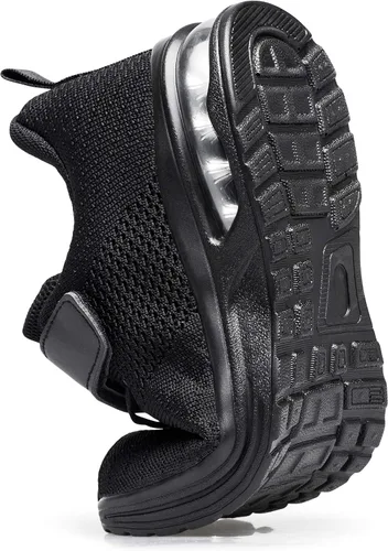 Vista 3 de Anlarach - Zapatos deportivos para niños y niñas, para correr, con amortiguación de aire, para niños pequeños, niños grandes