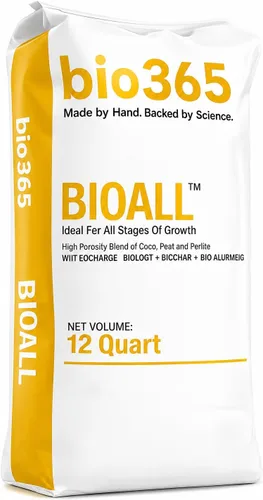 Vista 10 de BIOBLEND - Mezcla de tierra para macetas de alta porosidad, bolsa de 1.5 pies cúbicos – Coco, turba musgo y perlita medio de cultivo con biocarbón