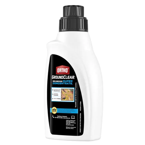Vista 4 de Ortho GroundClear - Herbicida super concentrado para malezas y hierbas, fórmula de acción rápida que elimina las malas hierbas y hierbas más