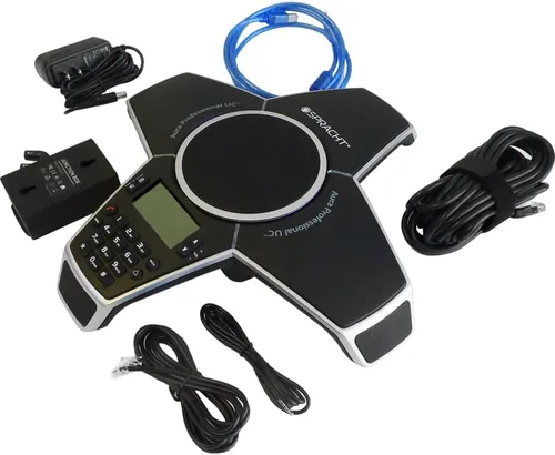Vista 3 de Spracht Aura Professional Uc - Teléfono para conferencias, color negro