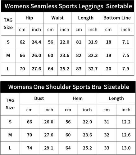 Vista 5 de Yknktstc Conjuntos de entrenamiento para mujer, brasier deportivo acanalado sin costuras, traje de 2 piezas, cintura alta, gimnasio, yoga, leggings