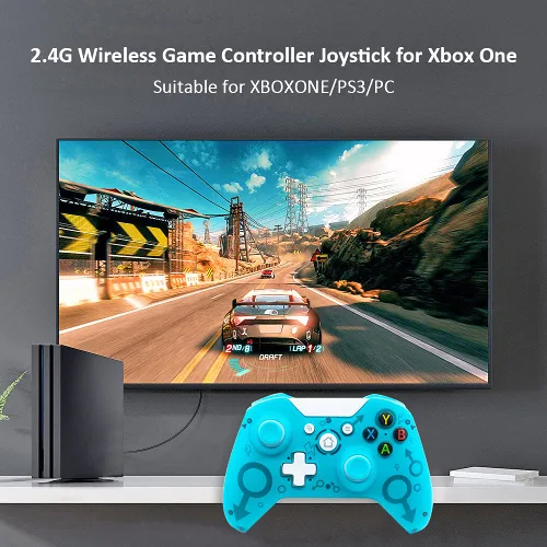 Vista 6 de DIGISHUO Wireless Controller For Xbox One,2.4GHZ Gamepad Controller Compatible with Xbox OneOne SOne XOne Series XSElitePC Windows 7810,with