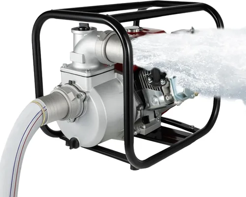 Vista 7 de Bomba de agua de gasolina de 1500 W Bomba de transferencia de agua a gas de 3 pulgadas Bomba de riego de alta presión Bomba de agua de gasolina