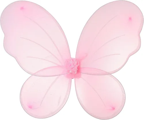 Vista 4 de Disfraz de hadas para niñas con alas de hada, varita de Halloween, fiesta, disfraces, regalos de cumpleaños