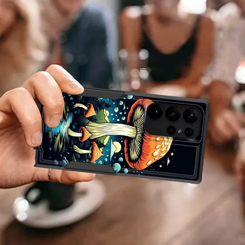 Vista 855 de Funda para Galaxy A14 5G, resistente de doble capa híbrida de policarbonato duro, goma suave, a prueba de golpes, funda protectora resistente