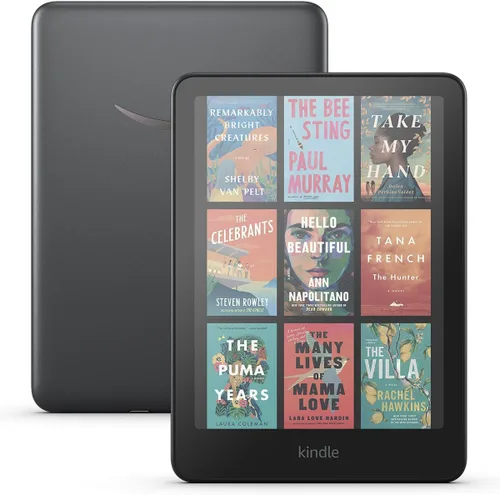 Vista 2 de Amazon Kindle Colorsoft Signature Edition 32 GB (último modelo): Con pantalla a color, luz frontal autoajustable, carga inalámbrica y batería