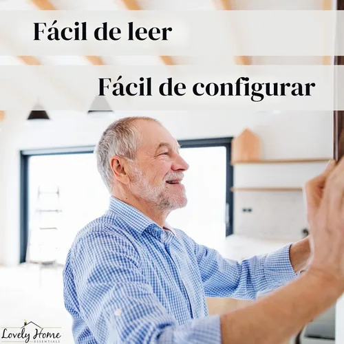 Vista 6 de Reloj de pared de péndulo a pilas, reloj de pared colgante de madera con péndulo, silencioso y sin timbre, madera real, decorativo para decoración