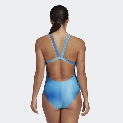 Vista 4 de adidas Bañador de 3 rayas estampado Melbourne estándar para mujer