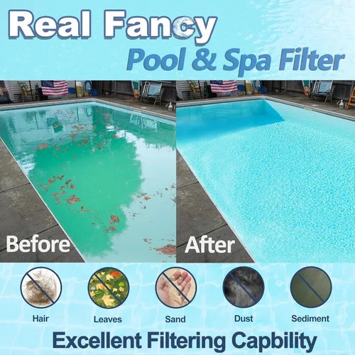 Vista 5 de Filtro de piscina PCC105-PAK4 que reemplaza a PCC105, Pentair CCP420, R173576, Unicel C-7471, Filbur FC-1977, 178584, 817-0106, 105 pies cuadrados