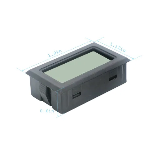 Vista 6 de Termómetro digital para refrigerador, pantalla LCD, termostato para horno, congelador, higrómetro electrónico de temperatura con sonda