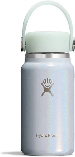 Vista 35 de Hydro Flask Micro Bottle - Mini frasco aislado a prueba de fugas para bolso o bolsillo en 6.7 onzas, verde agave