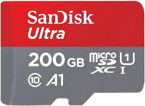 Vista 10 de SanDisk 32 GB Ultra microSDXC UHS-I tarjeta con adaptador, Gris, Rojo (SDSQUNC-032G-GN6MA)