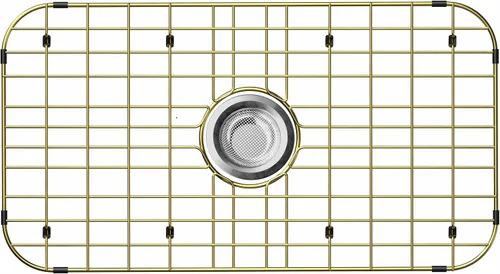 Vista 16 de Rejilla de fregadero grande, protector de fregadero para fregadero de cocina, 18-1/8 pulgadas de largo x 13-3/8 pulgadas de ancho, rejilla
