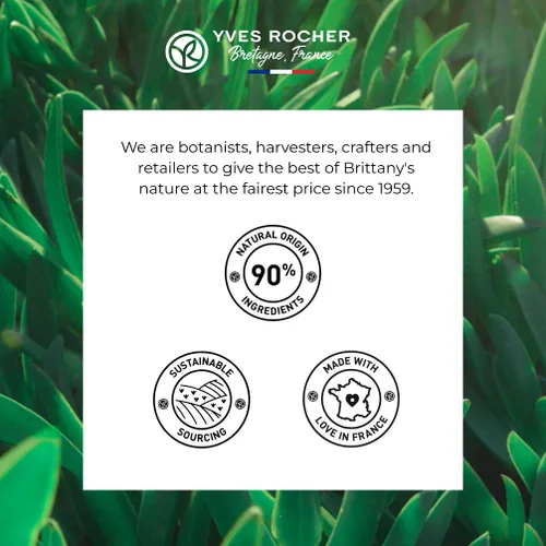 Vista 4 de Yves Rocher Hydra Végétal 48 Hour Moisturizing Gel Cream Hidratante facial para pieles normales a mixtas Hidrata y rellena 1.6 onzas líquidas