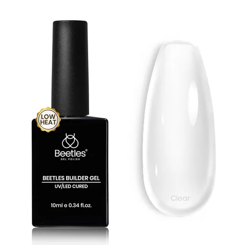 Vista 16 de Beetles - Gel constructor para uñas, 8 en 1, 0.51 onzas líquidas, gel de construcción transparente for Strengthening, Thickening & Building