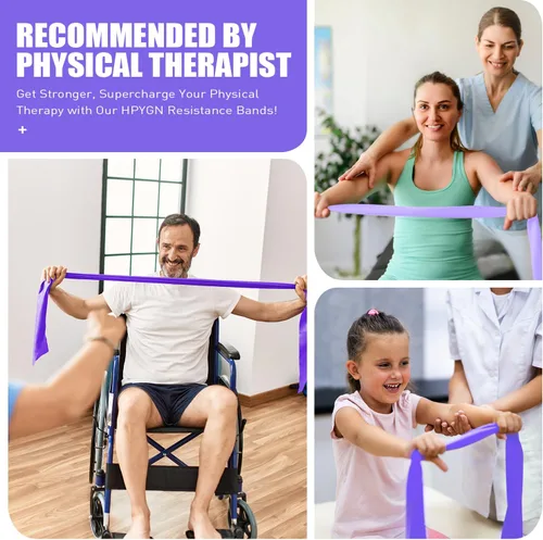Vista 7 de Bandas de resistencia para entrenamiento, correa de tobillo con bandas de ejercicio, bandas de terapia física para entrenamiento de fuerza, yoga