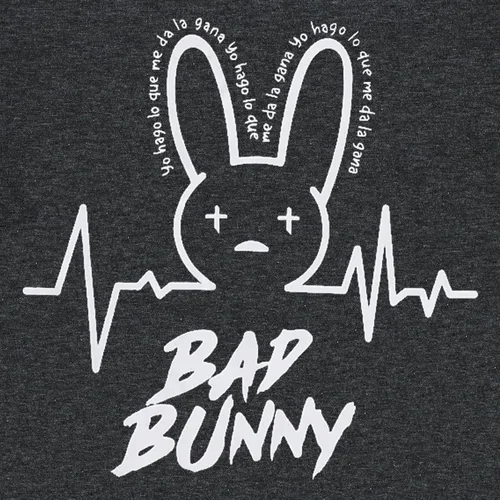 Vista 2 de SFHFY Camiseta de conejo para mujer, divertida camiseta con gráfico de conejo, camiseta de Pascua con diseño de hip hop, camiseta de Pascua