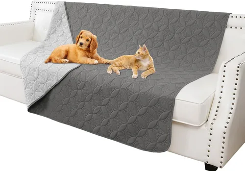 Vista 21 de Manta impermeable para perro, 30 x 30 pulgadas, fundas de sofá para mascotas pequeñas para sofá, silla, cama, protector de muebles de perros